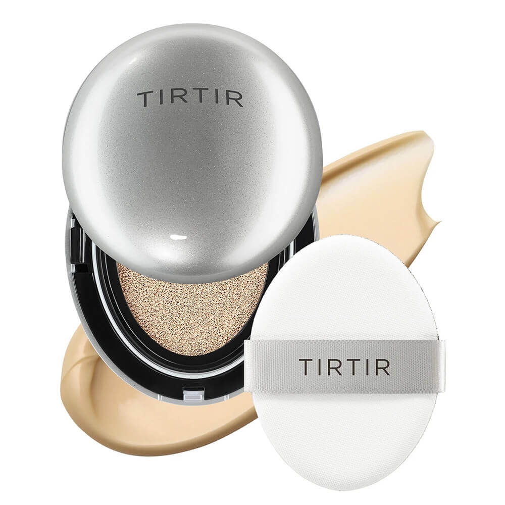 Лёгкий кушон с сияющим финишем TIRTIR Mask Fit Aura Cushion 23N Sand