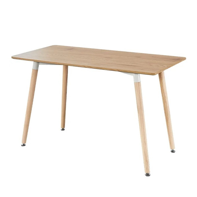 стол SCANDY 1200х800х750мм МДФ/дерево бежевый