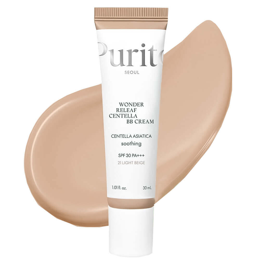 BB-крем с экстрактом центеллы Purito Seoul Wonder Relief Centella BB Cream SPF30 PA+++ 21 Light Beige